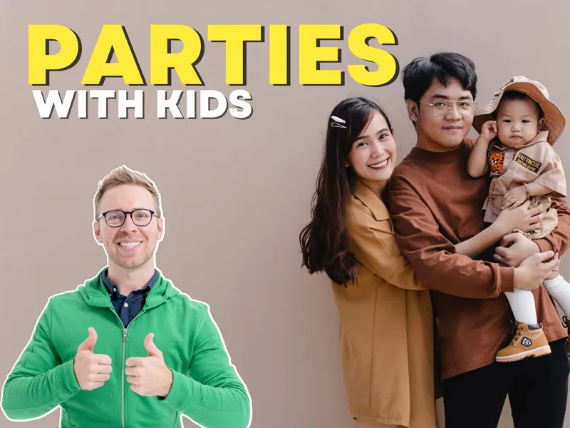 Parties with kids article Featured image
