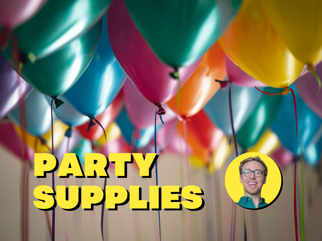 Party Supplies List Everything You Need For A Party In 2023