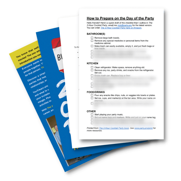 free-party-checklist