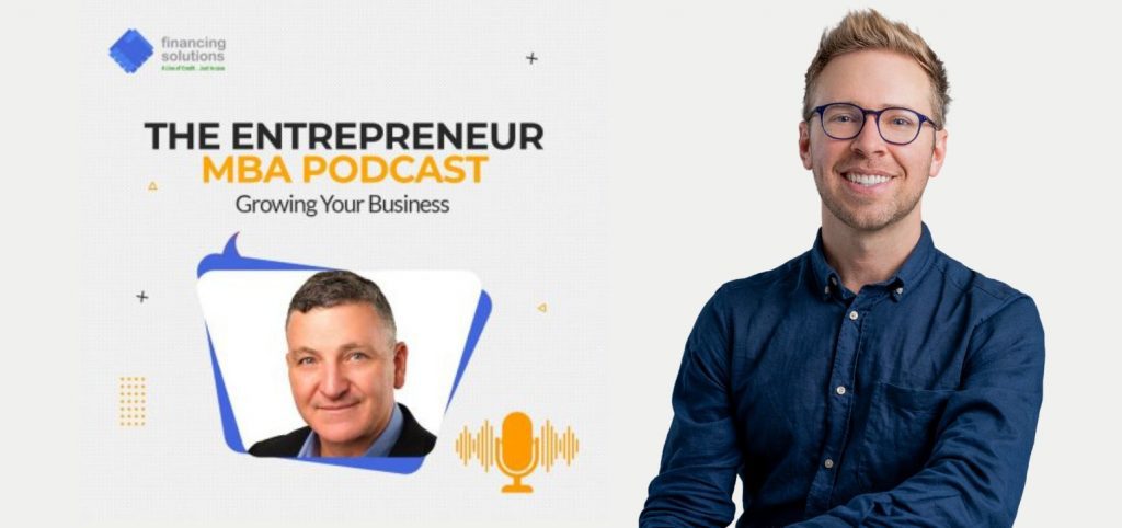 Graphic for Entrepreneur MBA Podcast Episode with Nick Gray