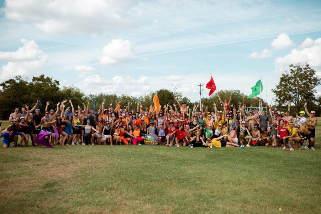 Group photo of Camp Austin 2022 members